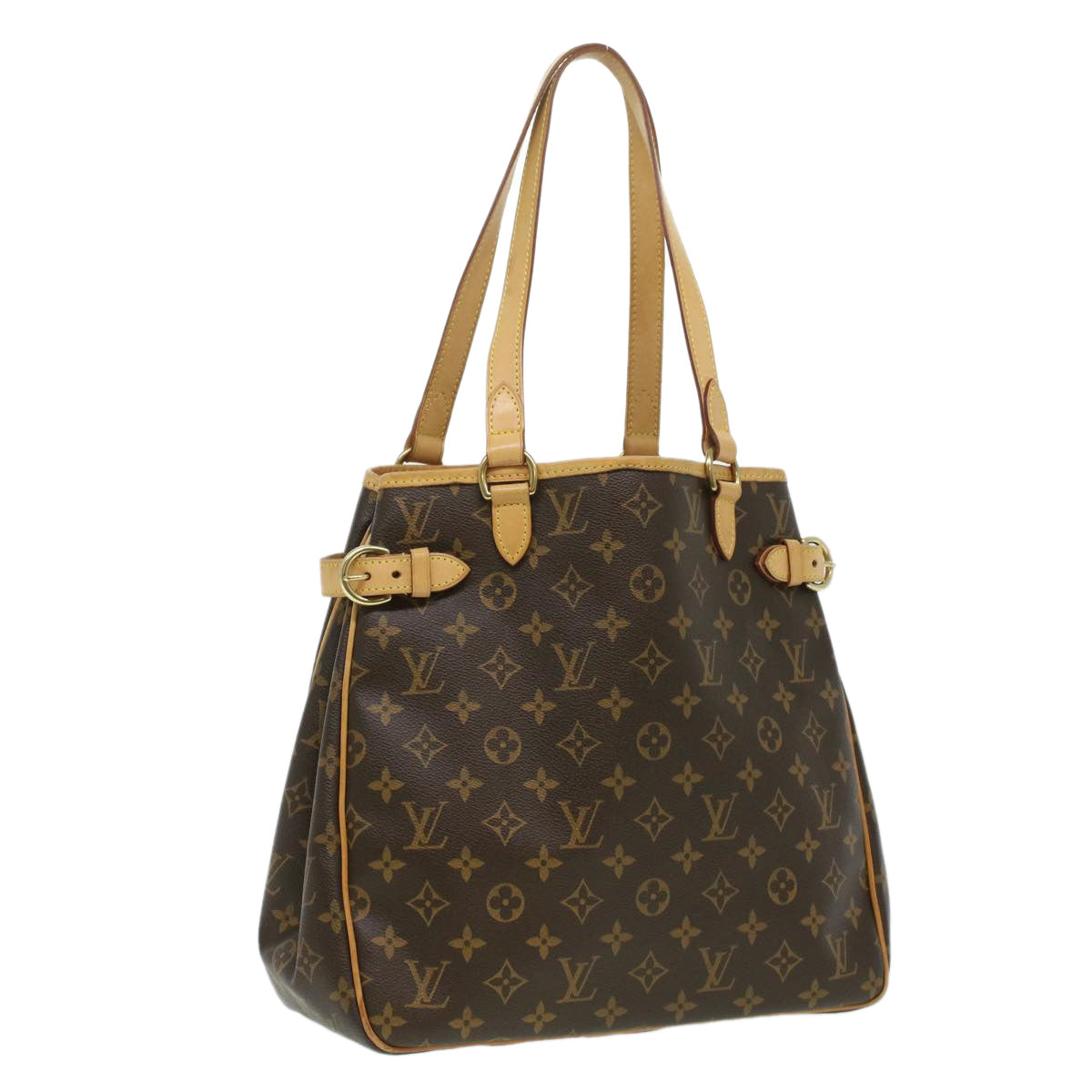 LOUIS VUITTON Monogram Batignolles Vertical Tote Bag M51153 LV Auth 33997