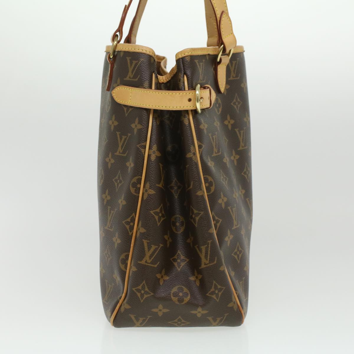 LOUIS VUITTON Monogram Batignolles Vertical Tote Bag M51153 LV Auth 33997