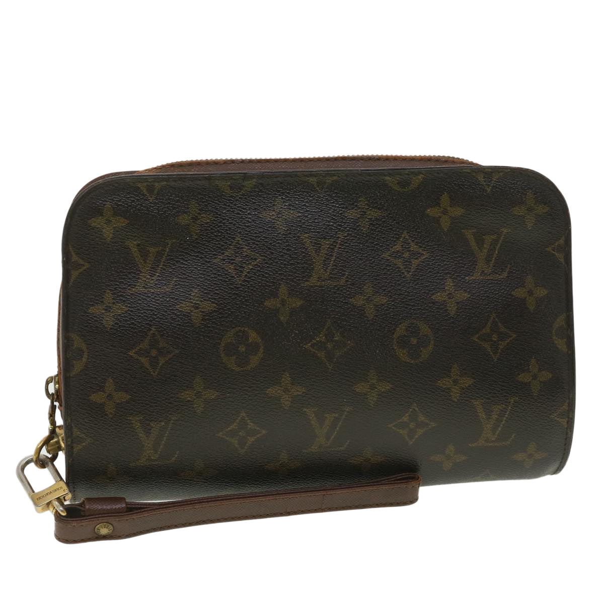 LOUIS VUITTON Monogram Orsay Clutch Bag M51790 LV Auth 34097