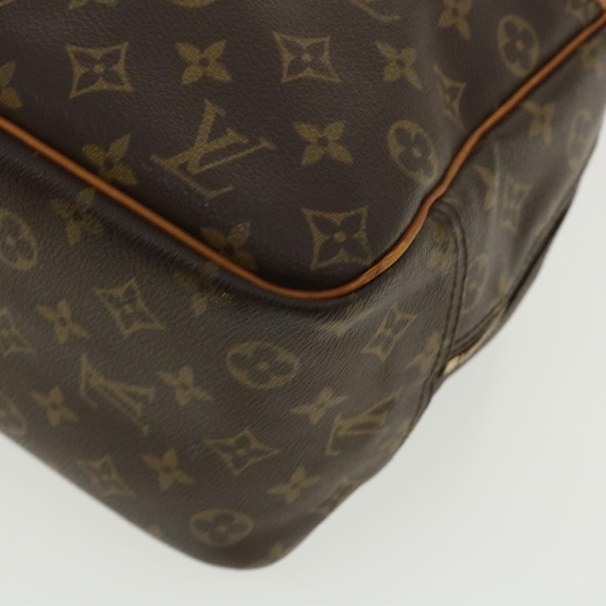 LOUIS VUITTON Monogram Deauville Hand Bag M47270 LV Auth 34104