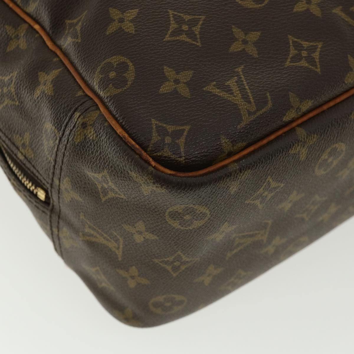 LOUIS VUITTON Monogram Deauville Hand Bag M47270 LV Auth 34104