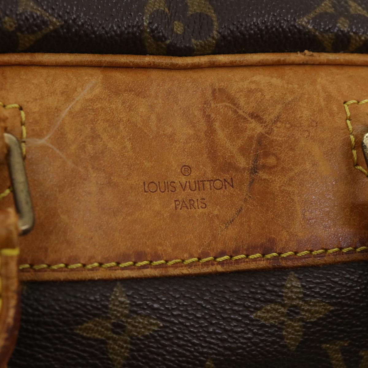 LOUIS VUITTON Monogram Deauville Hand Bag M47270 LV Auth 34104