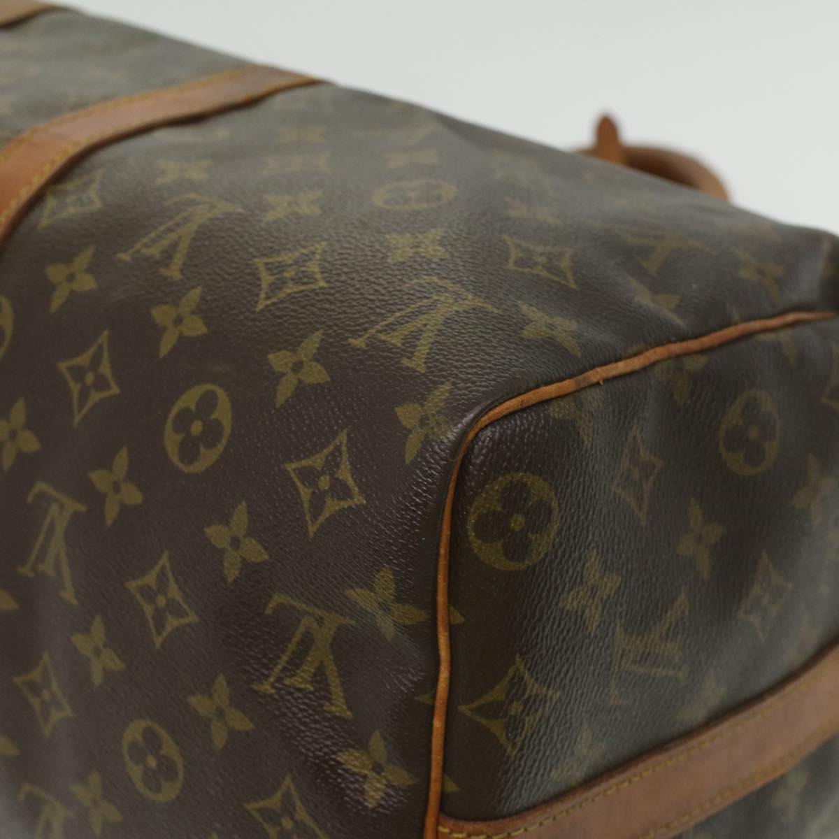 LOUIS VUITTON Monogram Keepall Bandouliere 45 Boston Bag M41418 LV Auth 34127