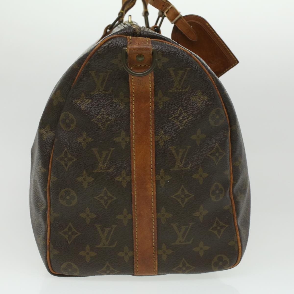 LOUIS VUITTON Monogram Keepall Bandouliere 45 Boston Bag M41418 LV Auth 34127