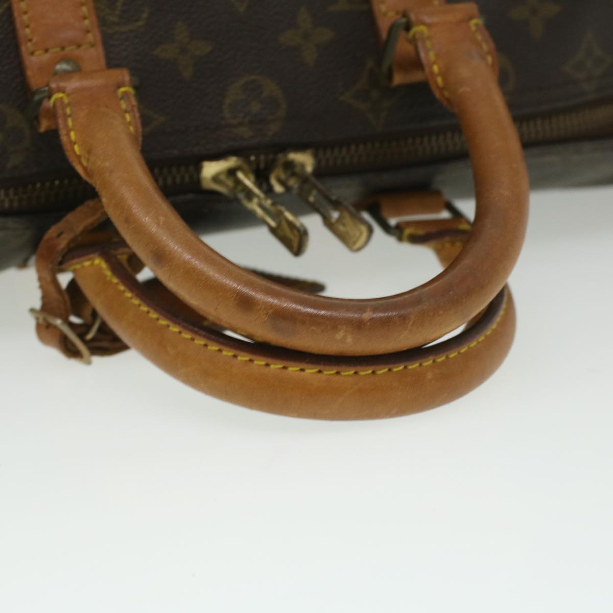 LOUIS VUITTON Monogram Keepall Bandouliere 45 Boston Bag M41418 LV Auth 34127