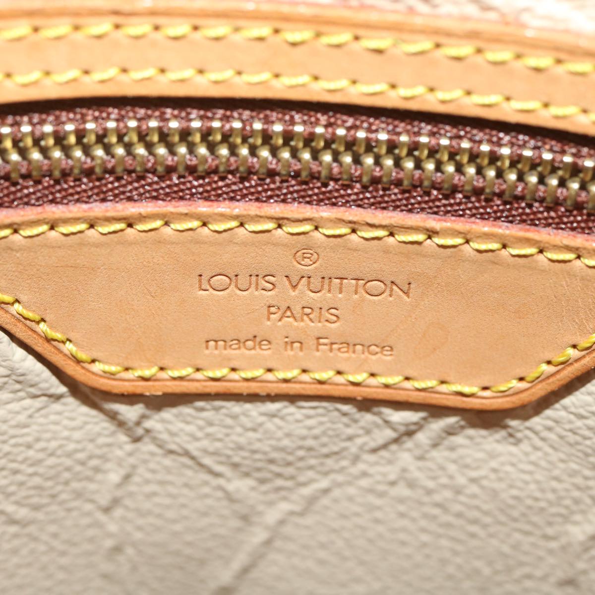 LOUIS VUITTON Monogram Bucket GM Shoulder Bag M42236 LV Auth 34128