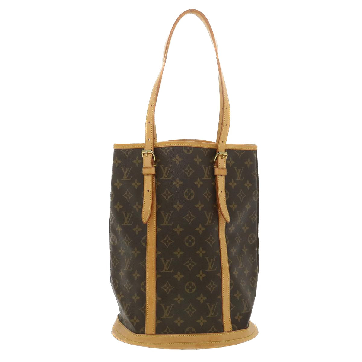 LOUIS VUITTON Monogram Bucket GM Shoulder Bag M42236 LV Auth 34128