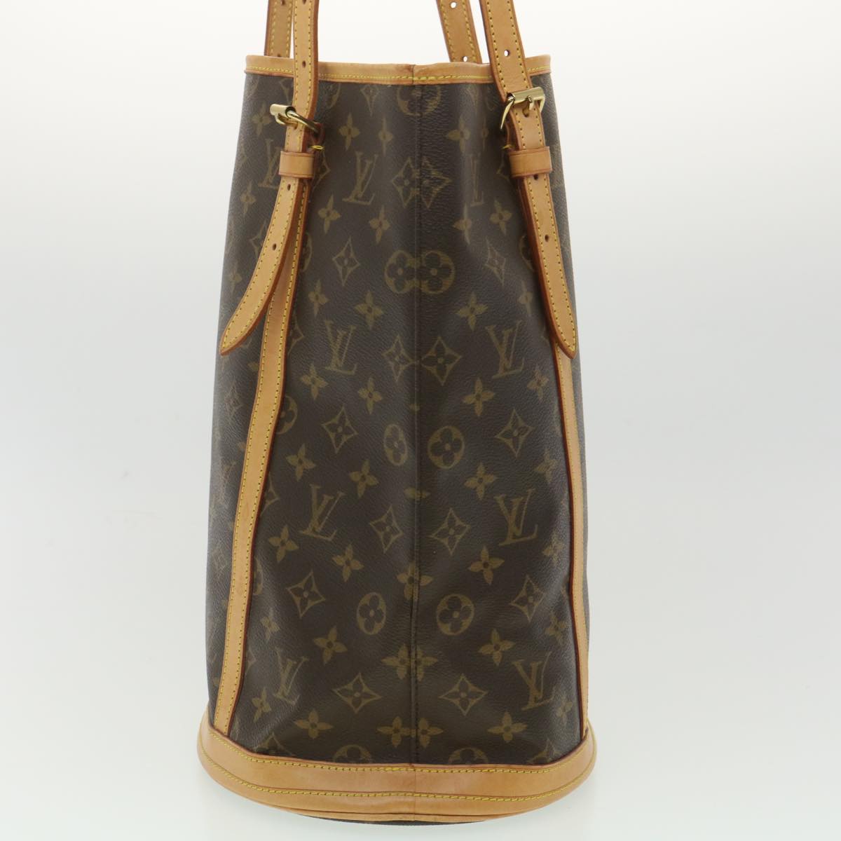 LOUIS VUITTON Monogram Bucket GM Shoulder Bag M42236 LV Auth 34128