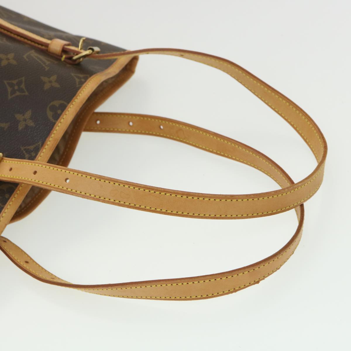 LOUIS VUITTON Monogram Bucket GM Shoulder Bag M42236 LV Auth 34128