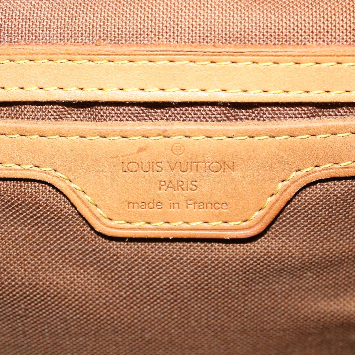 LOUIS VUITTON Monogram Montsouris GM Backpack M51135 LV Auth 34130