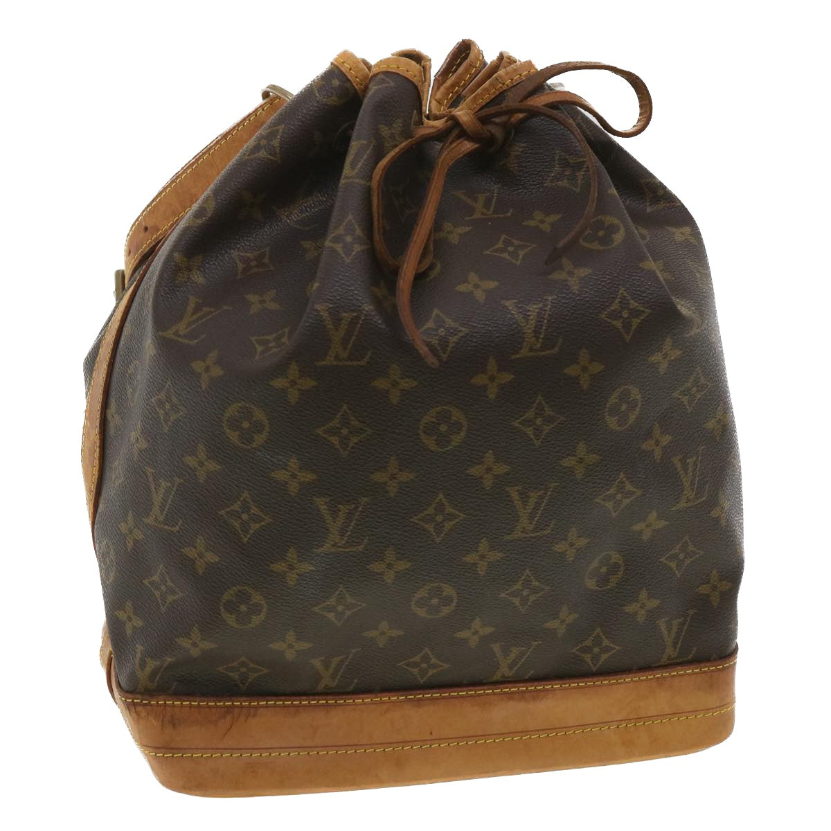 LOUIS VUITTON Monogram Noe Shoulder Bag M42224 LV Auth 34132