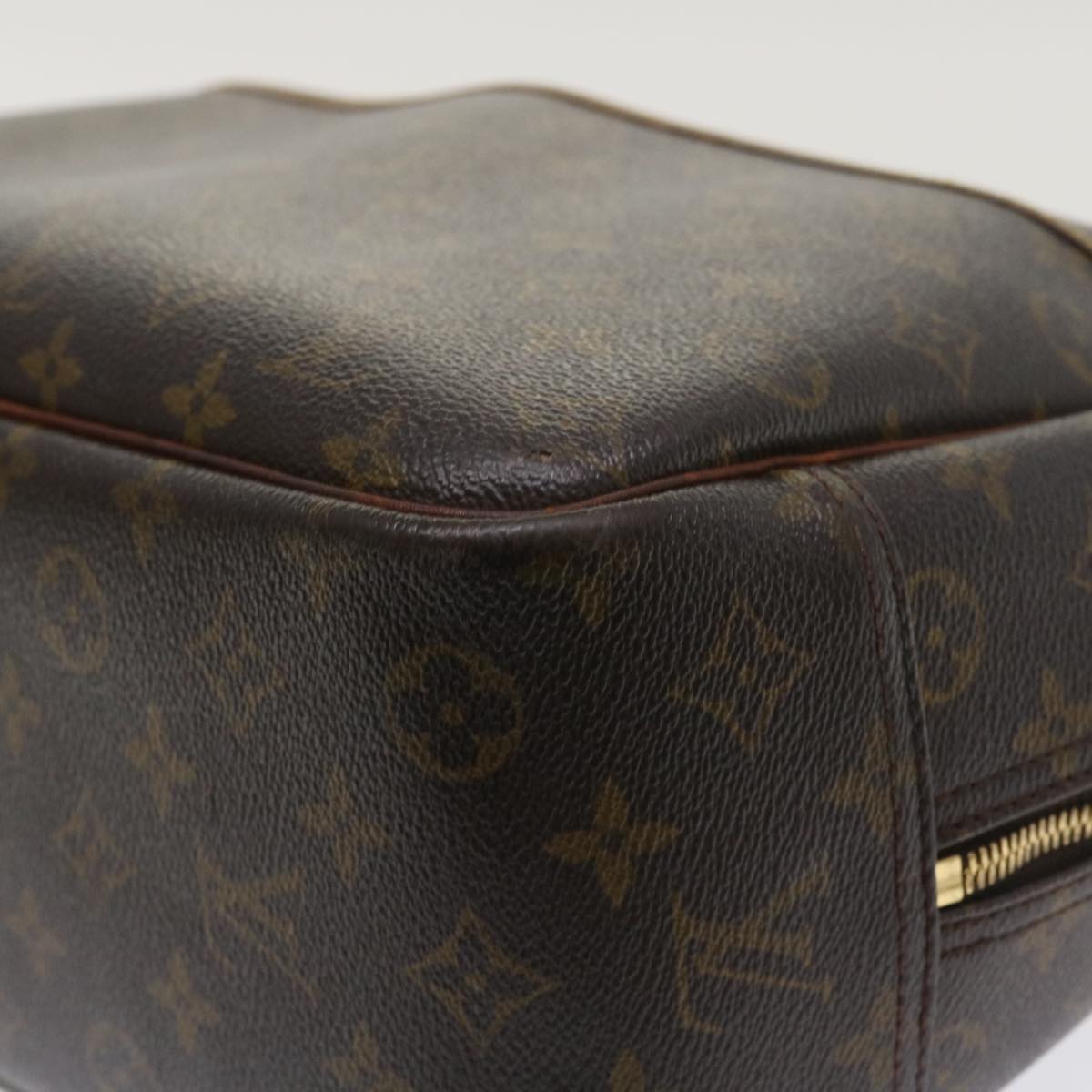 LOUIS VUITTON Monogram Deauville Hand Bag M47270 LV Auth 34136