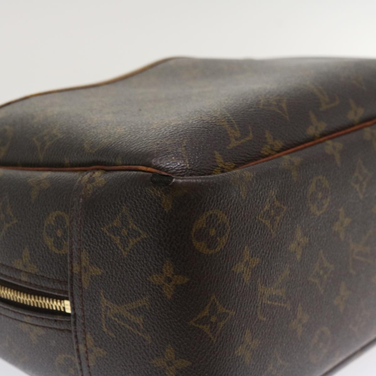 LOUIS VUITTON Monogram Deauville Hand Bag M47270 LV Auth 34136