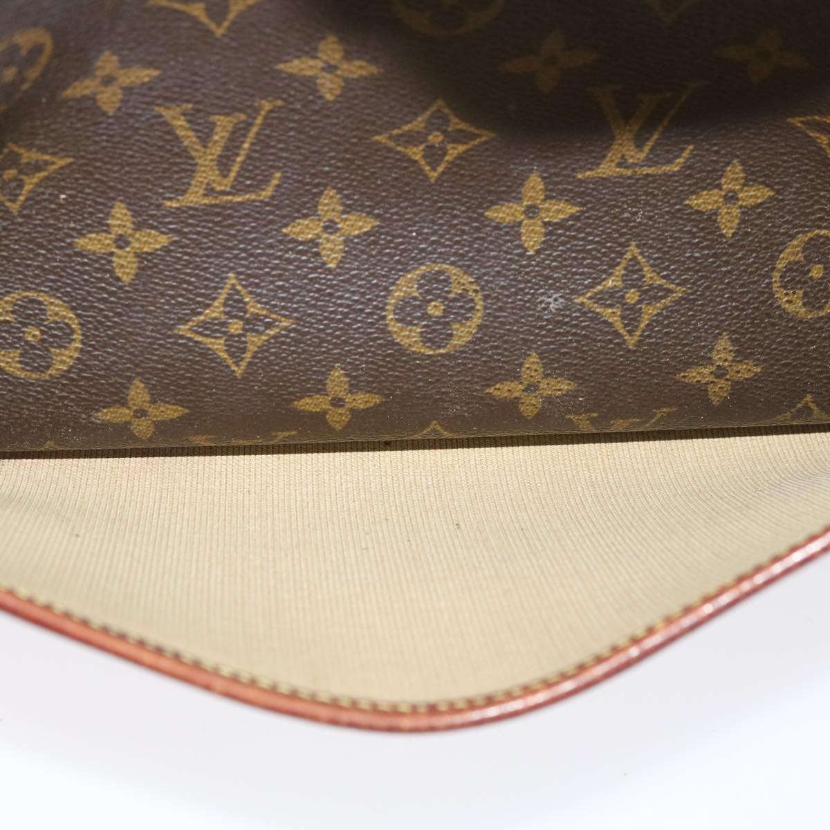 LOUIS VUITTON Monogram Deauville Hand Bag M47270 LV Auth 34136