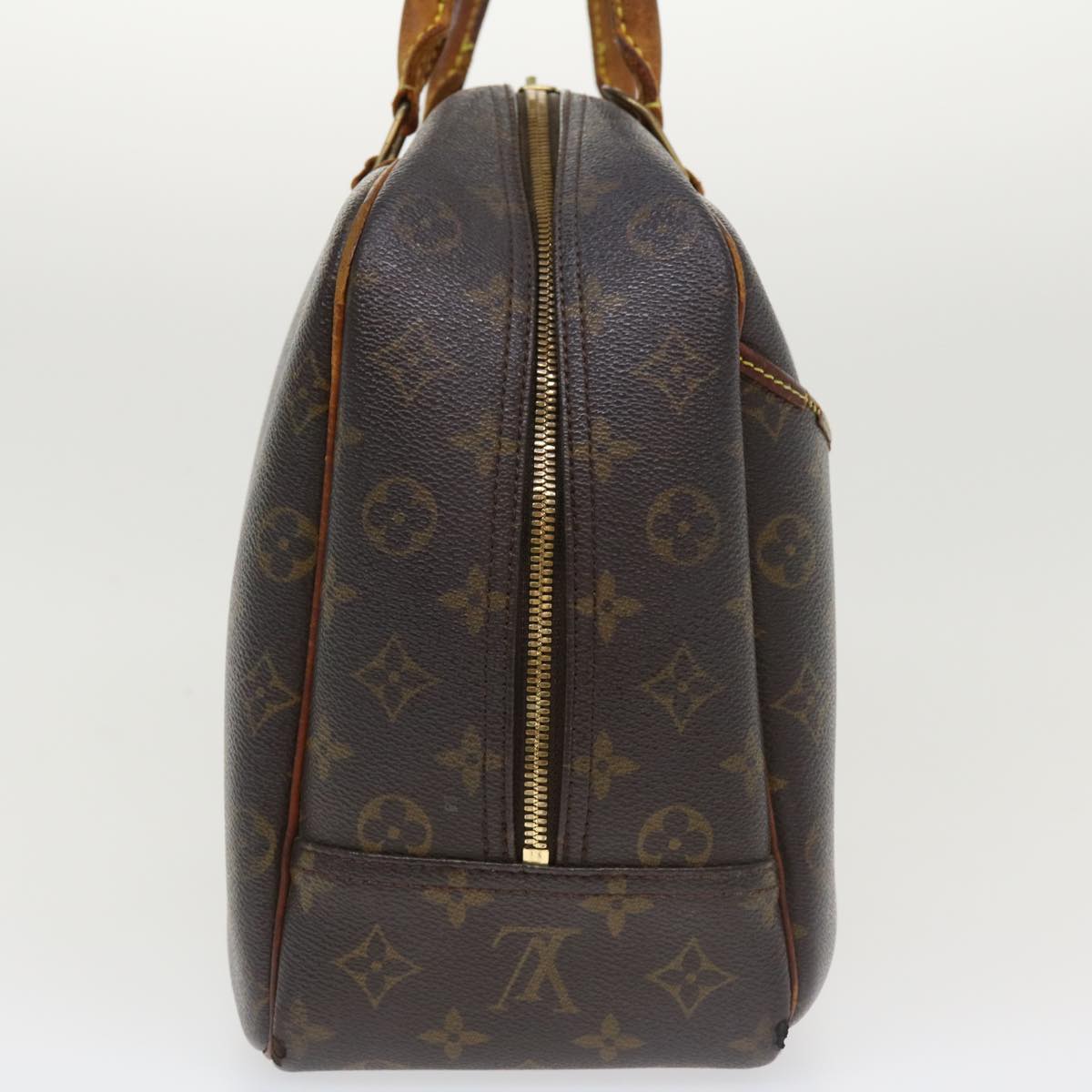 LOUIS VUITTON Monogram Deauville Hand Bag M47270 LV Auth 34136