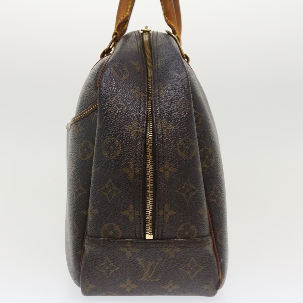 LOUIS VUITTON Monogram Deauville Hand Bag M47270 LV Auth 34136