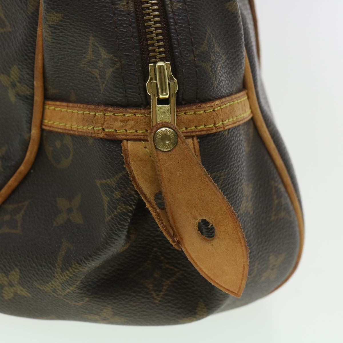 LOUIS VUITTON Monogram Montorgueil PM Hand Bag M95565 LV Auth 34140