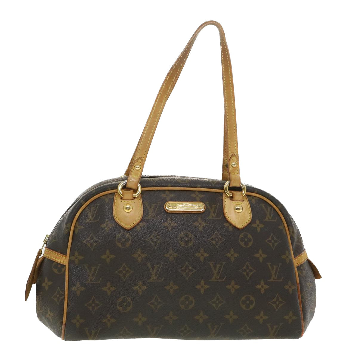 LOUIS VUITTON Monogram Montorgueil PM Hand Bag M95565 LV Auth 34140