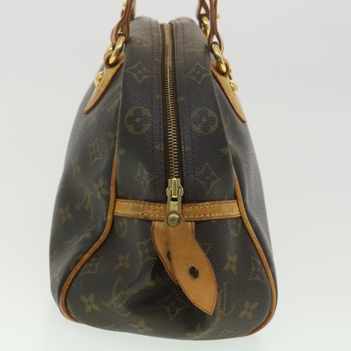 LOUIS VUITTON Monogram Montorgueil PM Hand Bag M95565 LV Auth 34140