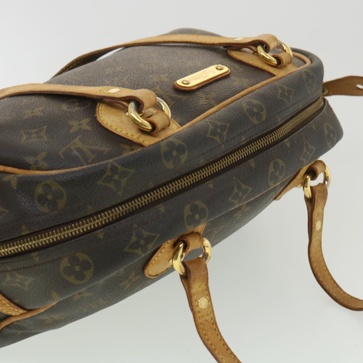 LOUIS VUITTON Monogram Montorgueil PM Hand Bag M95565 LV Auth 34140