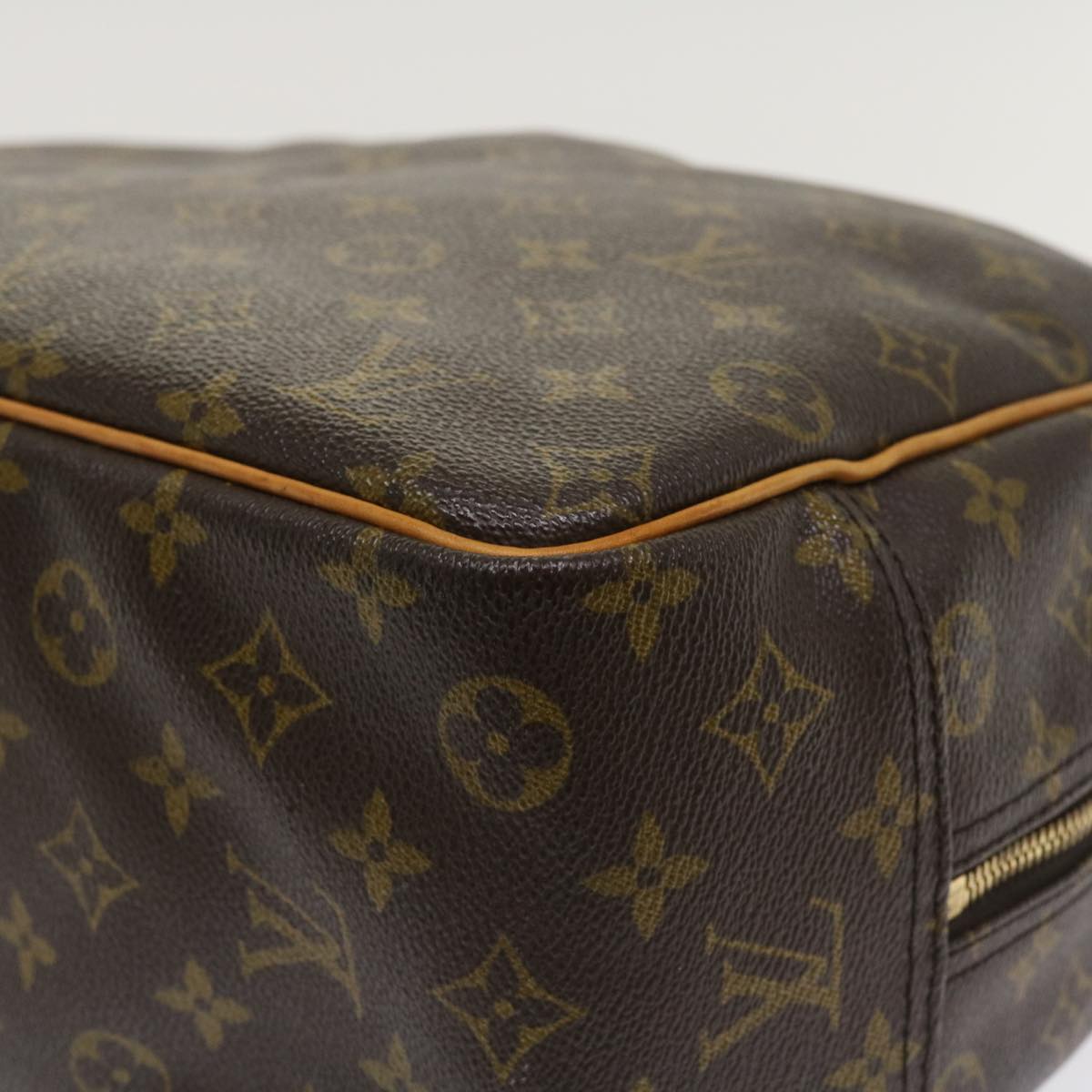 LOUIS VUITTON Monogram Deauville Hand Bag M47270 LV Auth 34141