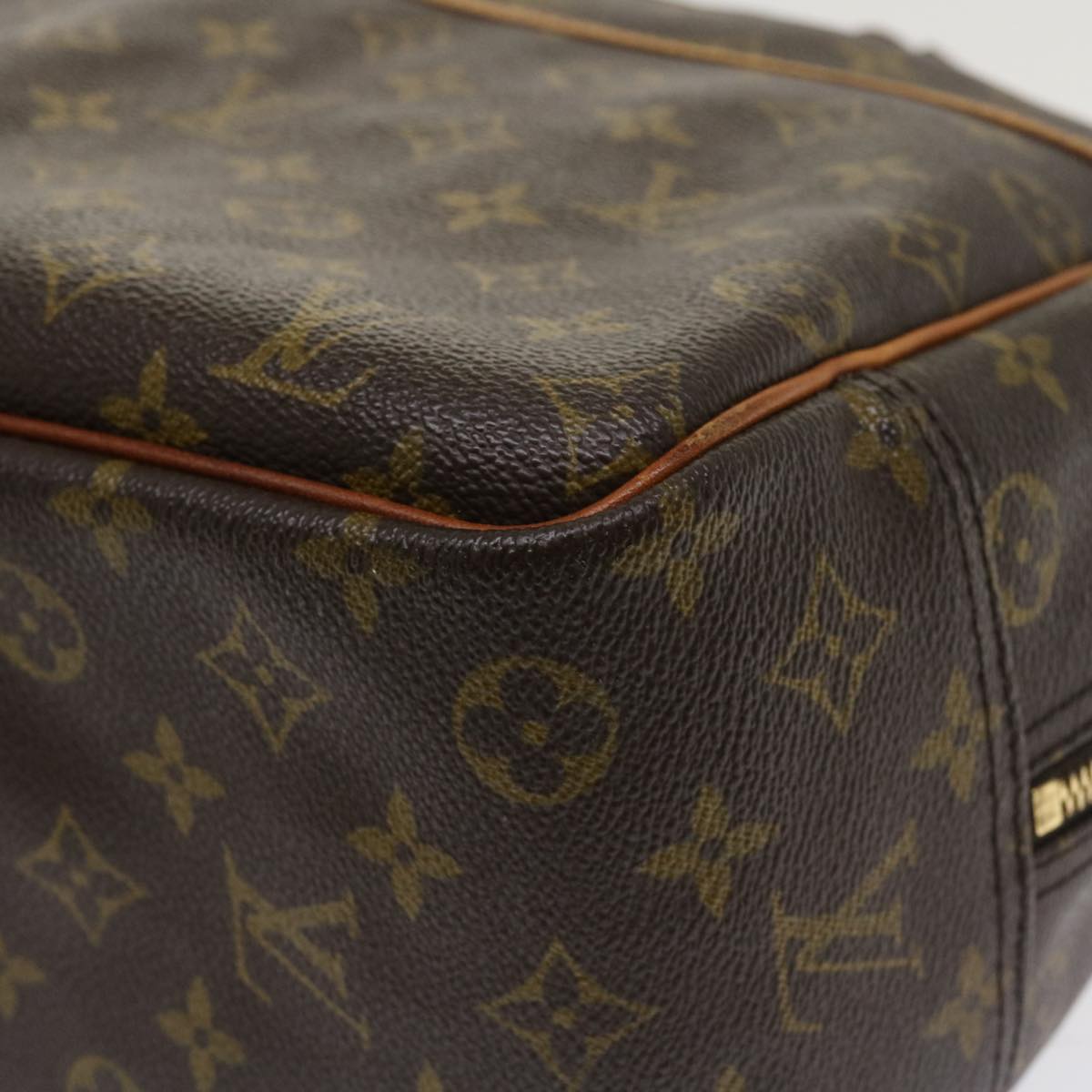 LOUIS VUITTON Monogram Deauville Hand Bag M47270 LV Auth 34141