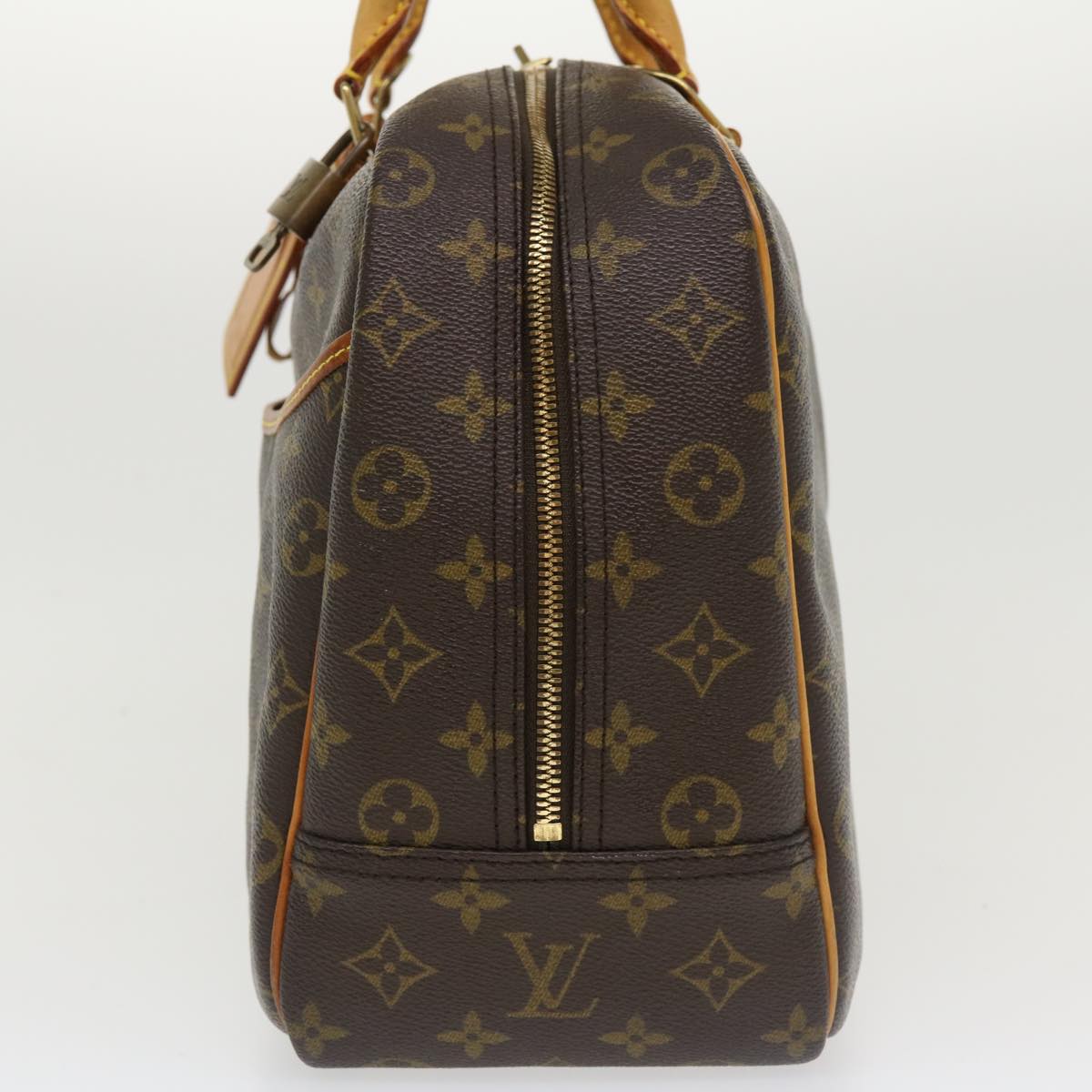 LOUIS VUITTON Monogram Deauville Hand Bag M47270 LV Auth 34141