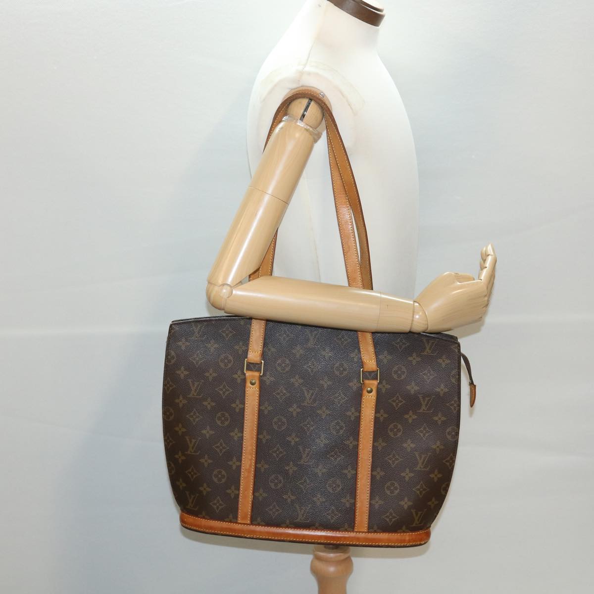 LOUIS VUITTON Monogram Babylone Tote Bag M51102 LV Auth 34170