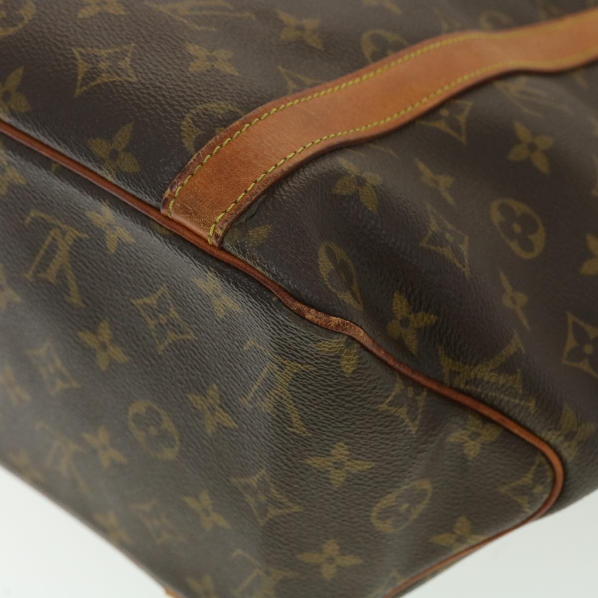 LOUIS VUITTON Monogram Sac Shopping Tote Bag M51108 LV Auth 34171