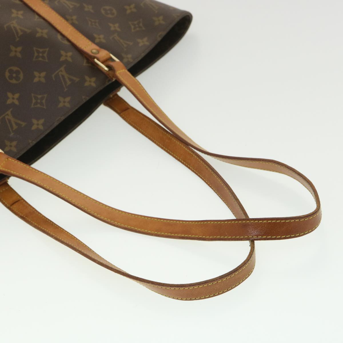 LOUIS VUITTON Monogram Sac Shopping Tote Bag M51108 LV Auth 34171