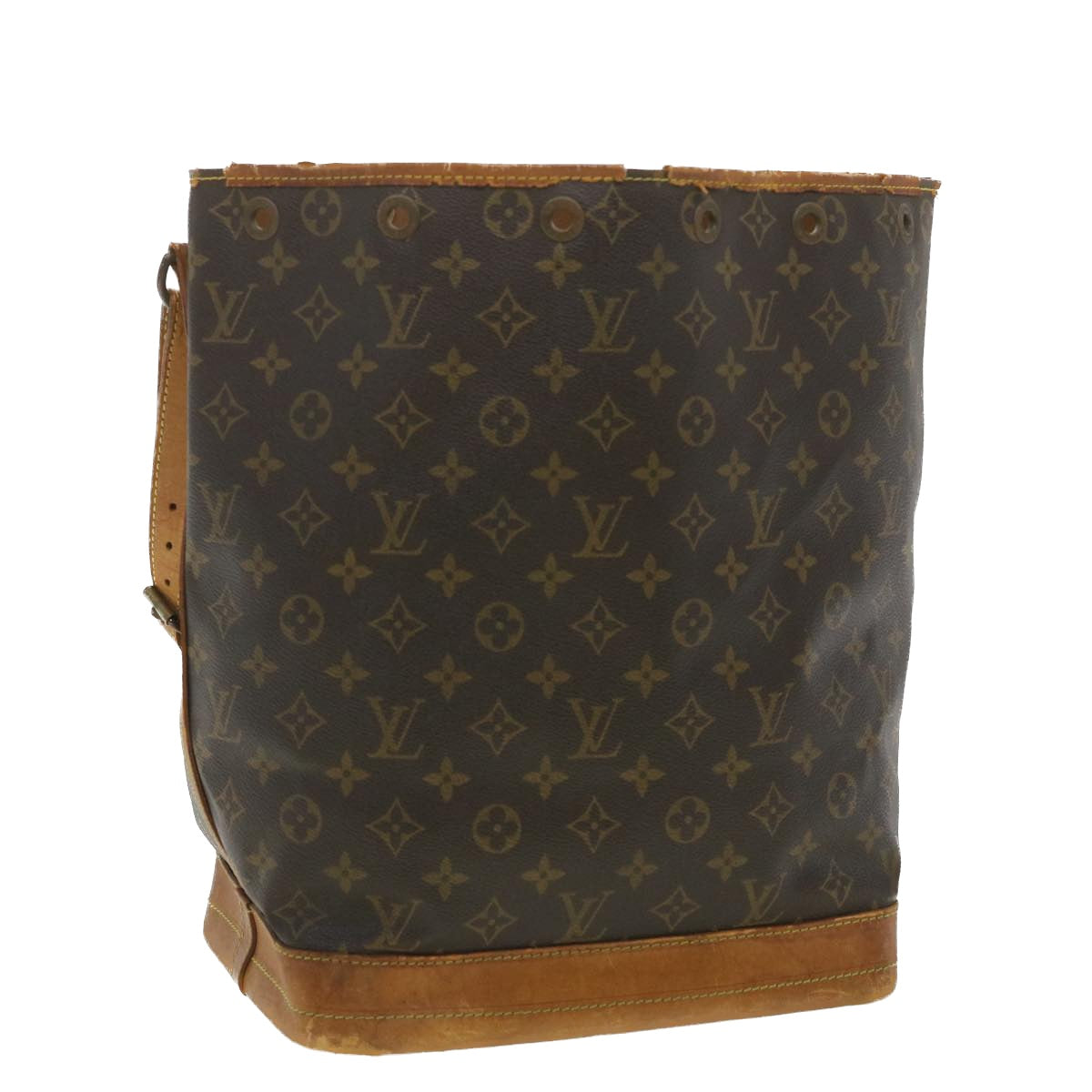 LOUIS VUITTON Monogram Noe Shoulder Bag M42224 LV Auth 34173