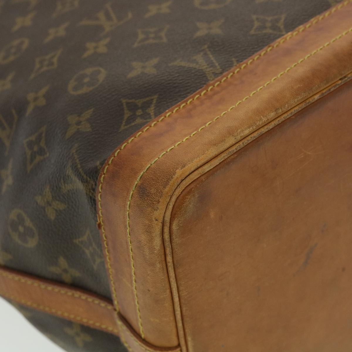 LOUIS VUITTON Monogram Noe Shoulder Bag M42224 LV Auth 34173