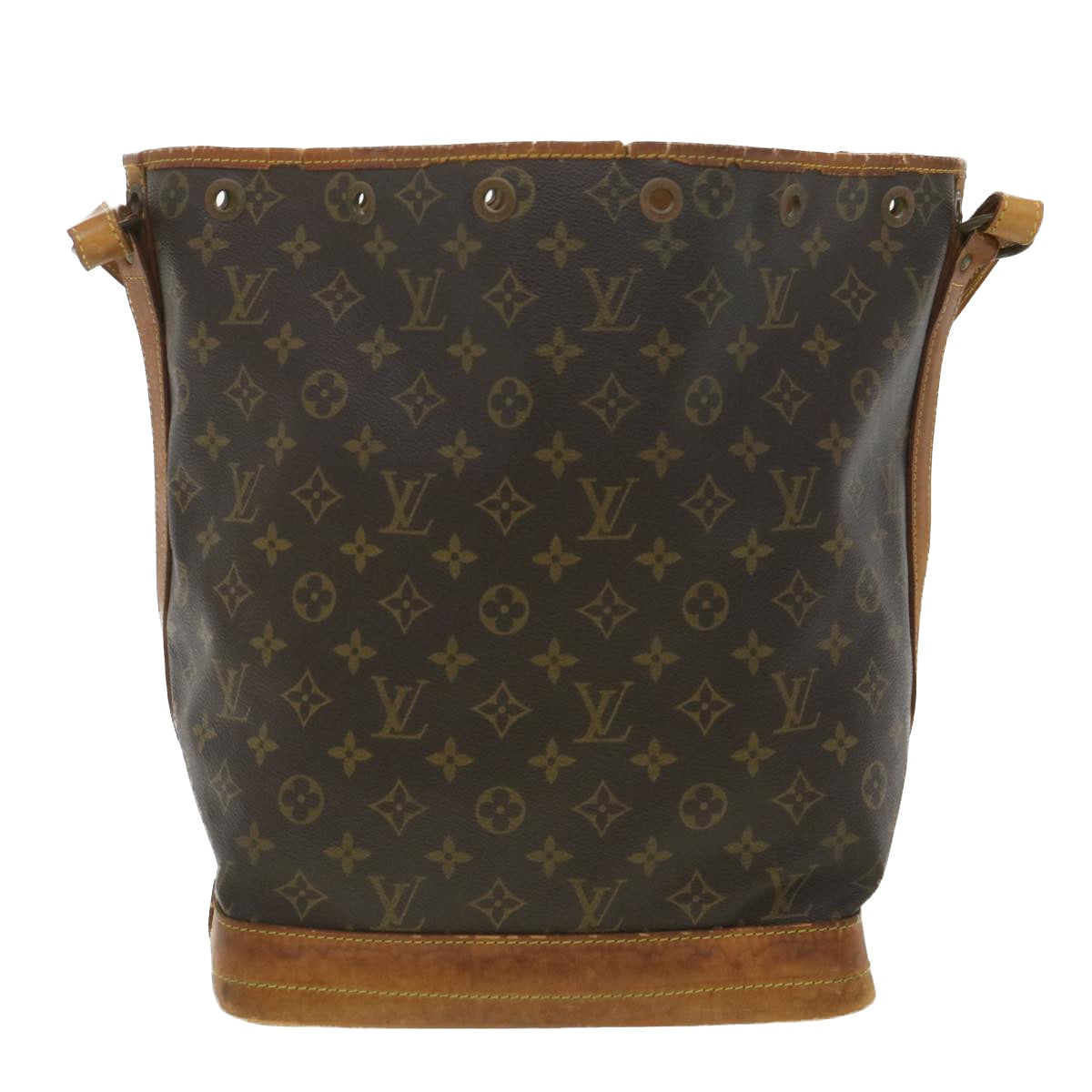 LOUIS VUITTON Monogram Noe Shoulder Bag M42224 LV Auth 34173