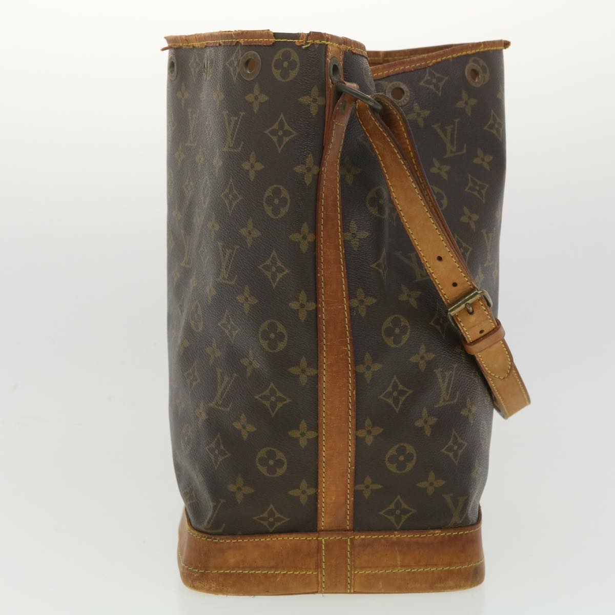 LOUIS VUITTON Monogram Noe Shoulder Bag M42224 LV Auth 34173