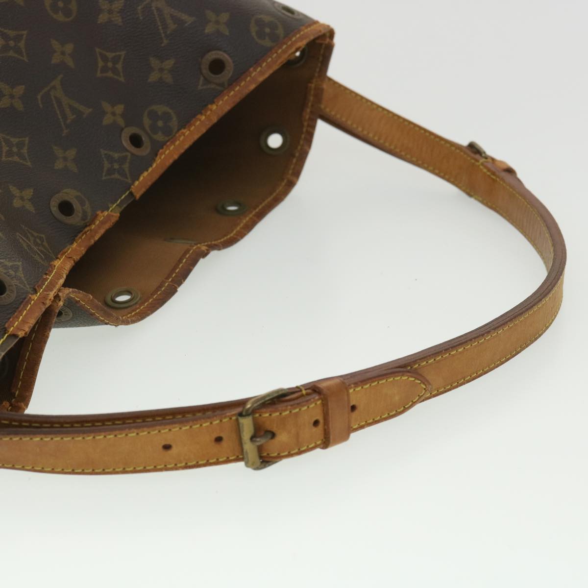 LOUIS VUITTON Monogram Noe Shoulder Bag M42224 LV Auth 34173