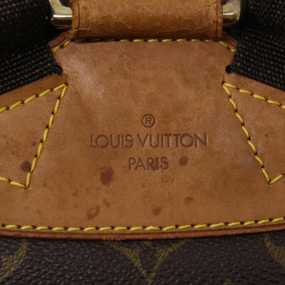 LOUIS VUITTON Monogram Montsouris GM Backpack M51135 LV Auth 34197