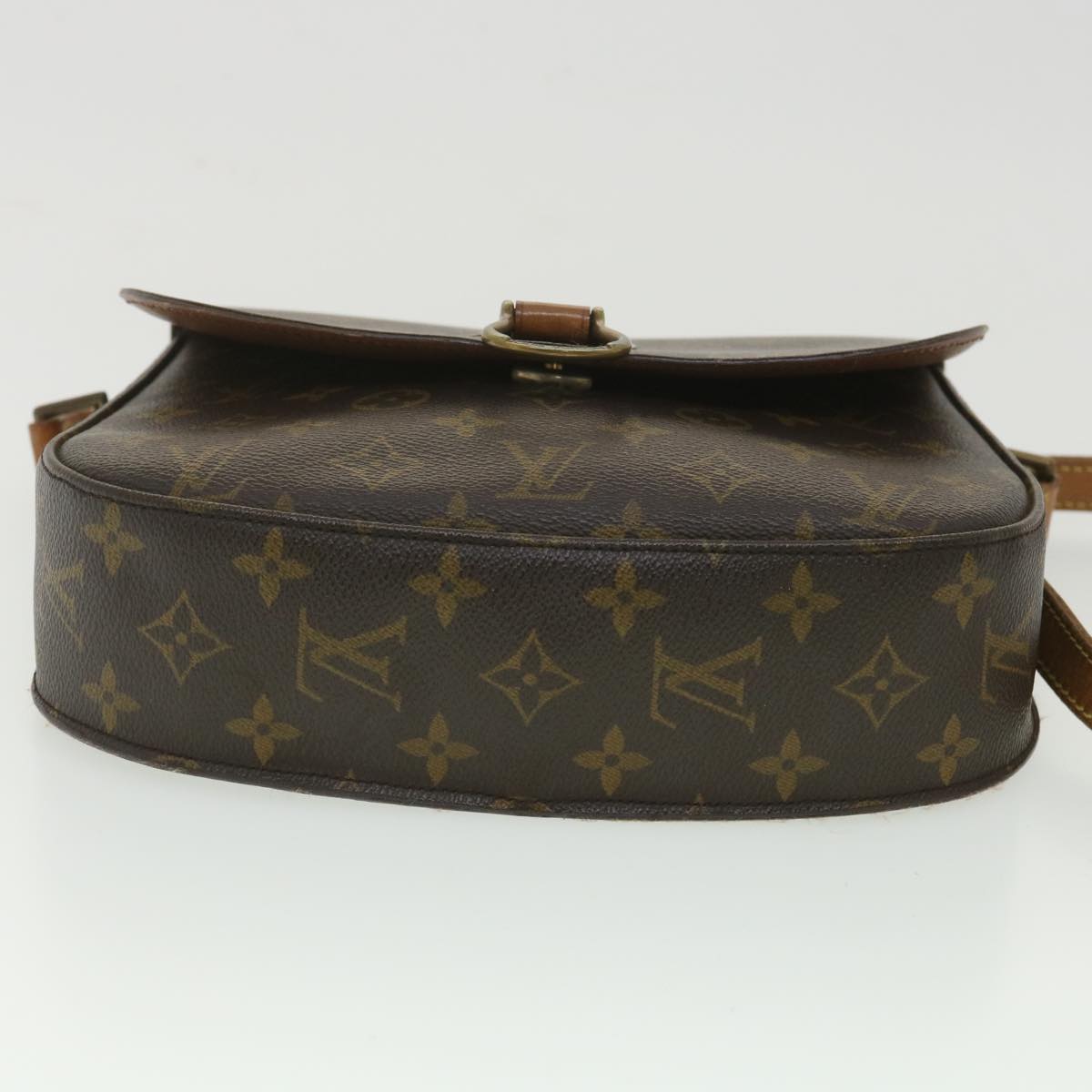 LOUIS VUITTON Monogram Saint Cloud GM Shoulder Bag M51242 LV Auth 34201