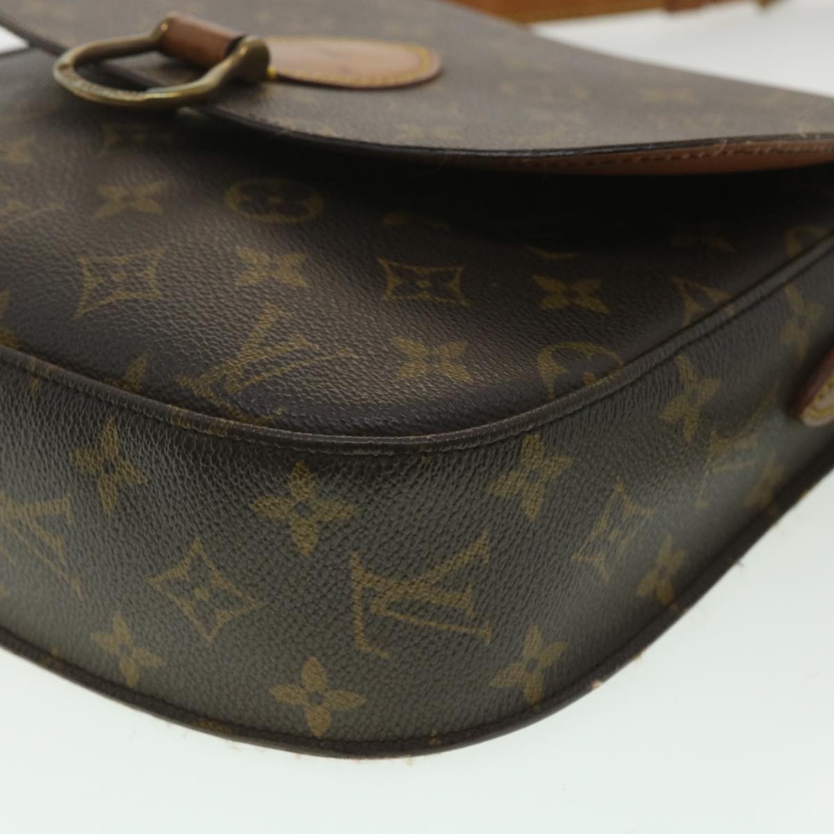 LOUIS VUITTON Monogram Saint Cloud GM Shoulder Bag M51242 LV Auth 34201