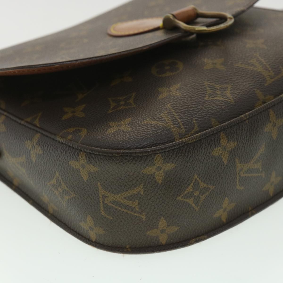 LOUIS VUITTON Monogram Saint Cloud GM Shoulder Bag M51242 LV Auth 34201