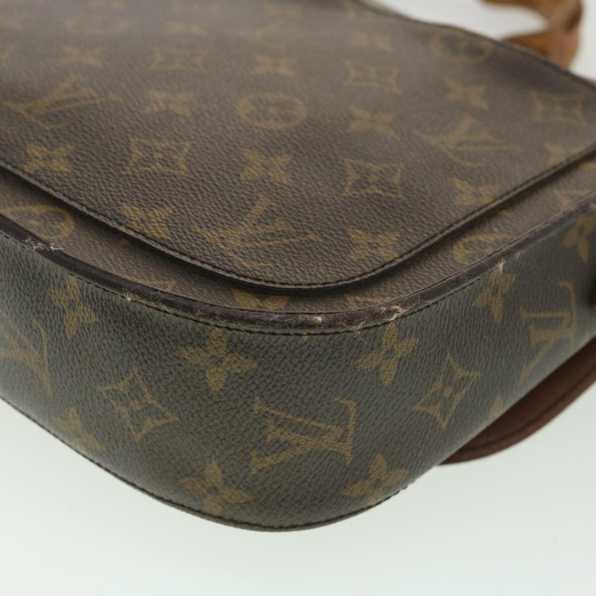 LOUIS VUITTON Monogram Saint Cloud GM Shoulder Bag M51242 LV Auth 34201