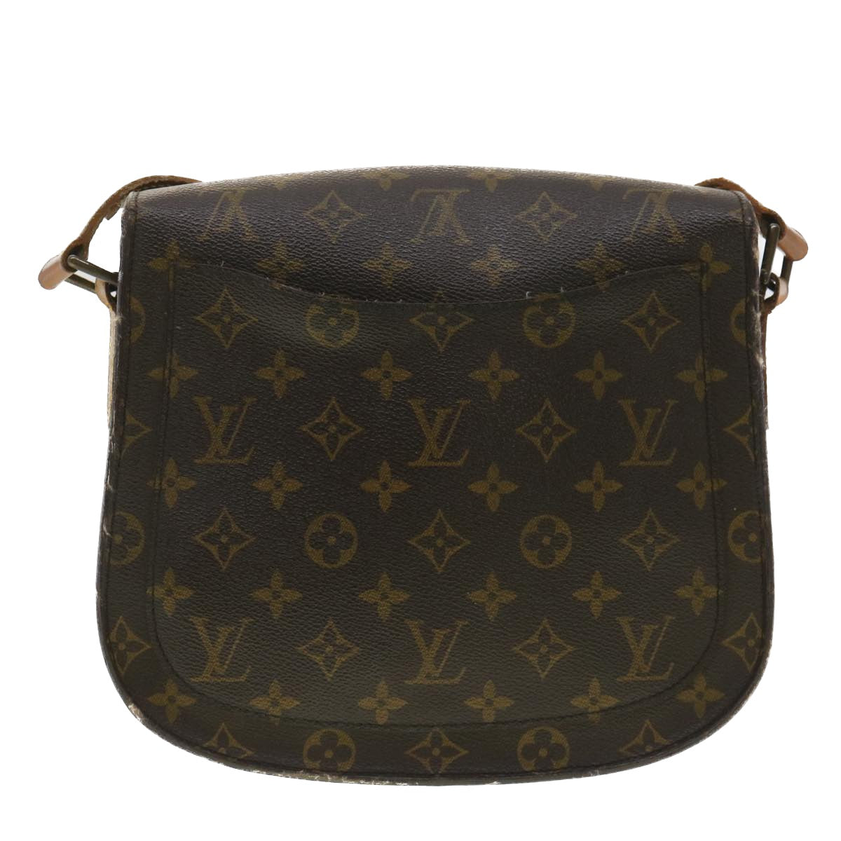 LOUIS VUITTON Monogram Saint Cloud GM Shoulder Bag M51242 LV Auth 34201