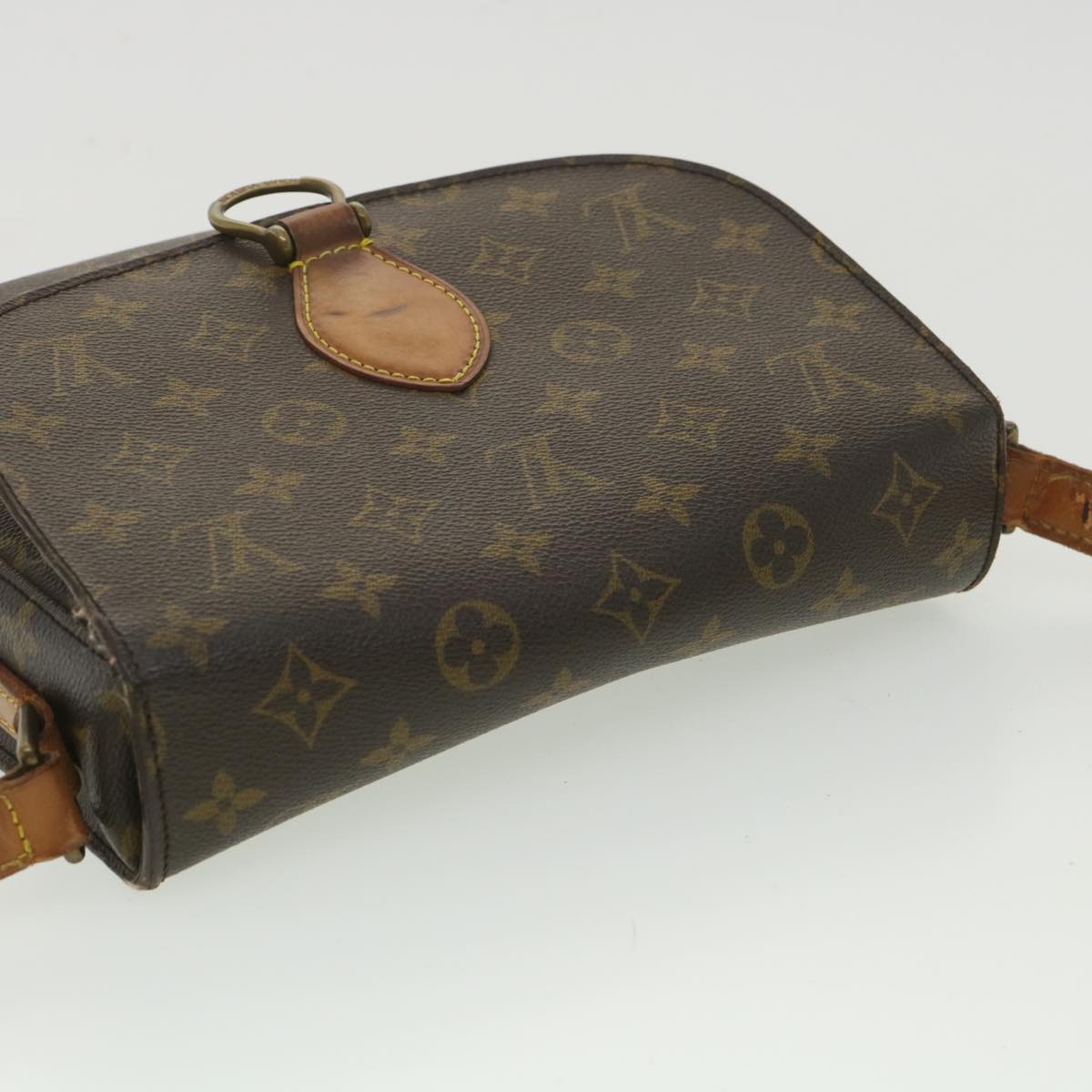 LOUIS VUITTON Monogram Saint Cloud GM Shoulder Bag M51242 LV Auth 34201