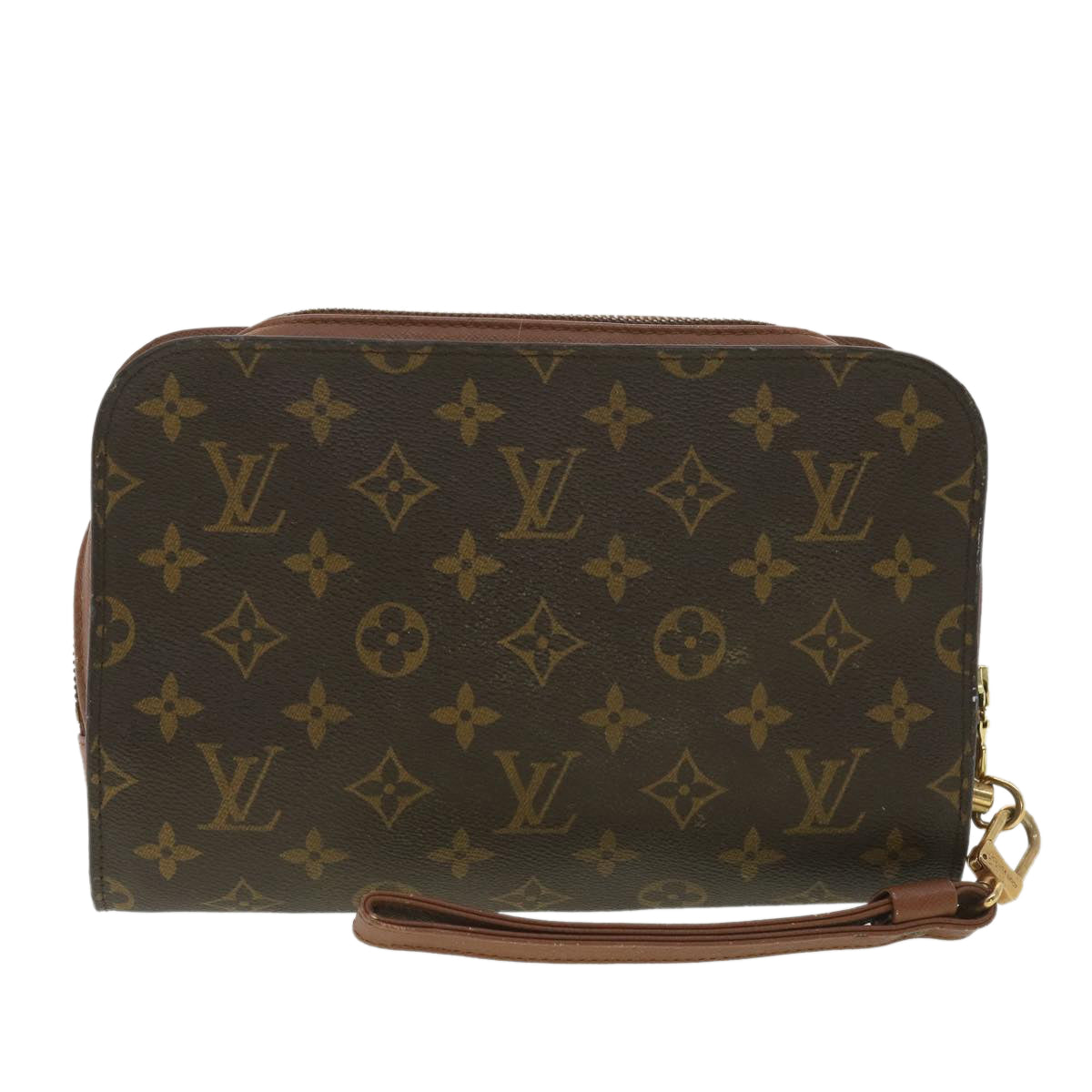 LOUIS VUITTON Monogram Orsay Clutch Bag M51790 LV Auth 34209