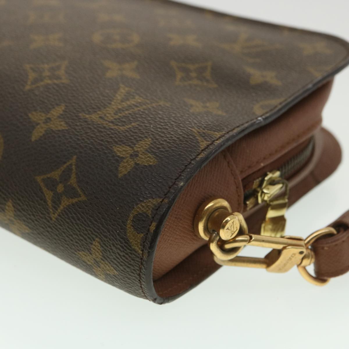 LOUIS VUITTON Monogram Orsay Clutch Bag M51790 LV Auth 34209