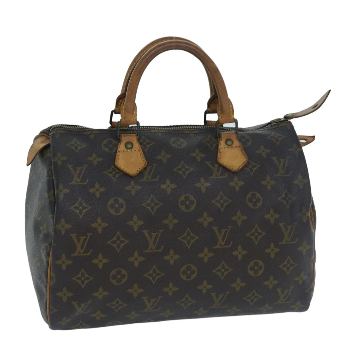 LOUIS VUITTON Monogram Speedy 30 Hand Bag M41526 LV Auth 34228