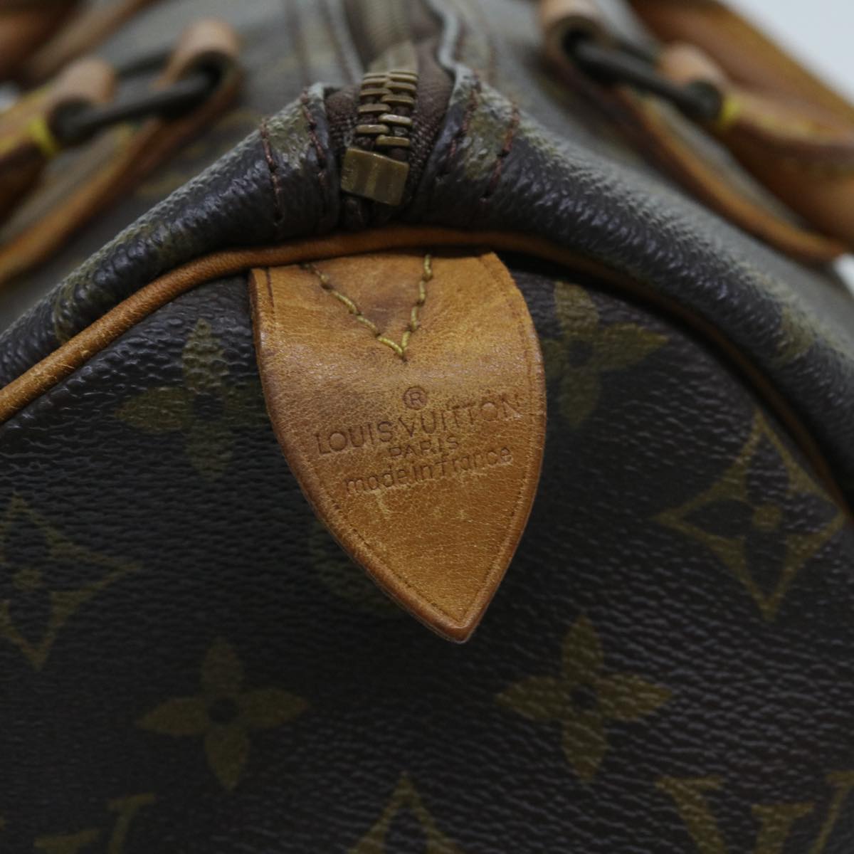 LOUIS VUITTON Monogram Speedy 30 Hand Bag M41526 LV Auth 34228