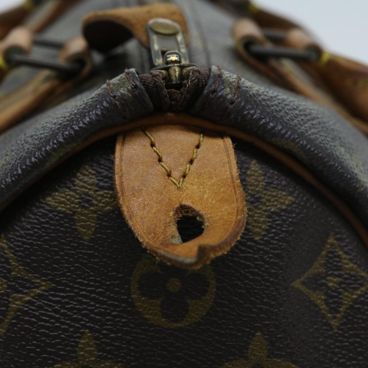 LOUIS VUITTON Monogram Speedy 30 Hand Bag M41526 LV Auth 34228