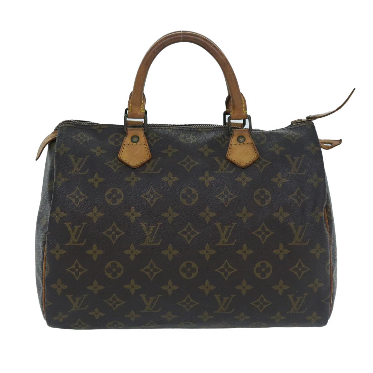 LOUIS VUITTON Monogram Speedy 30 Hand Bag M41526 LV Auth 34228