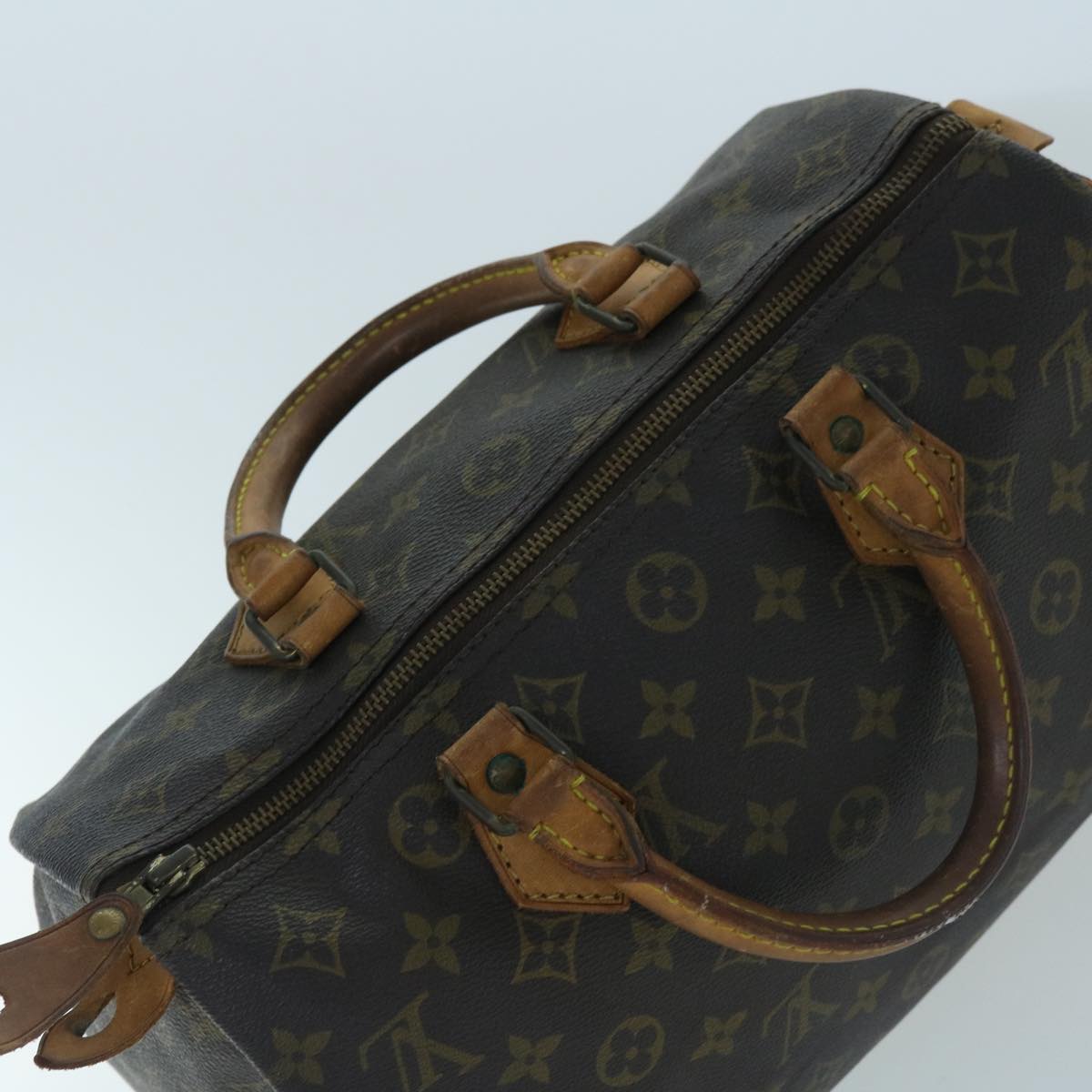 LOUIS VUITTON Monogram Speedy 30 Hand Bag M41526 LV Auth 34228