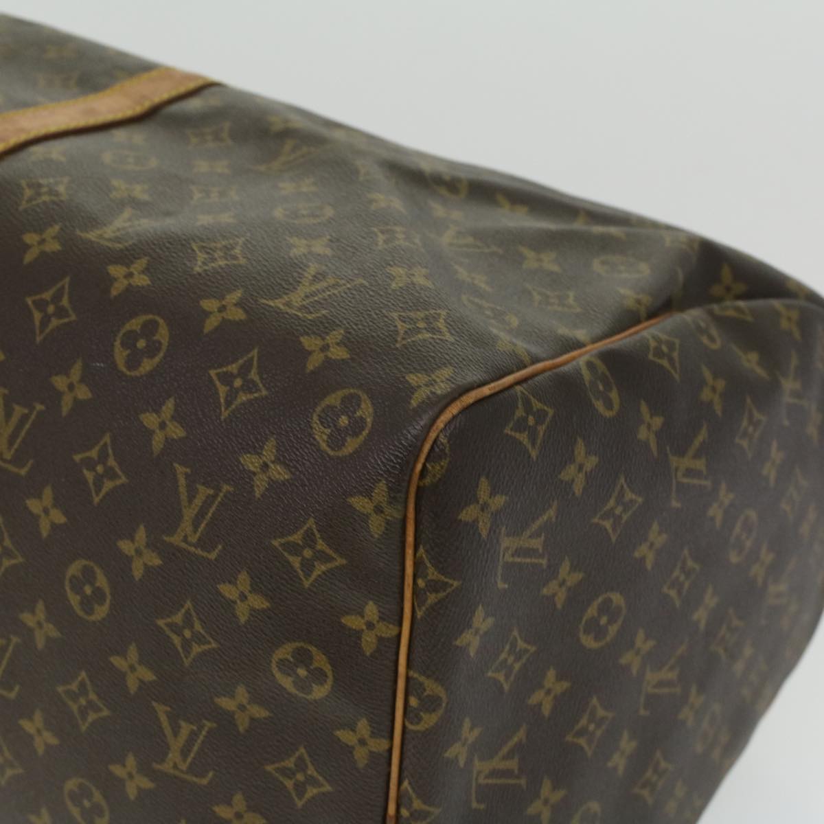 LOUIS VUITTON Monogram Keepall 60 Boston Bag M41422 LV Auth 34240